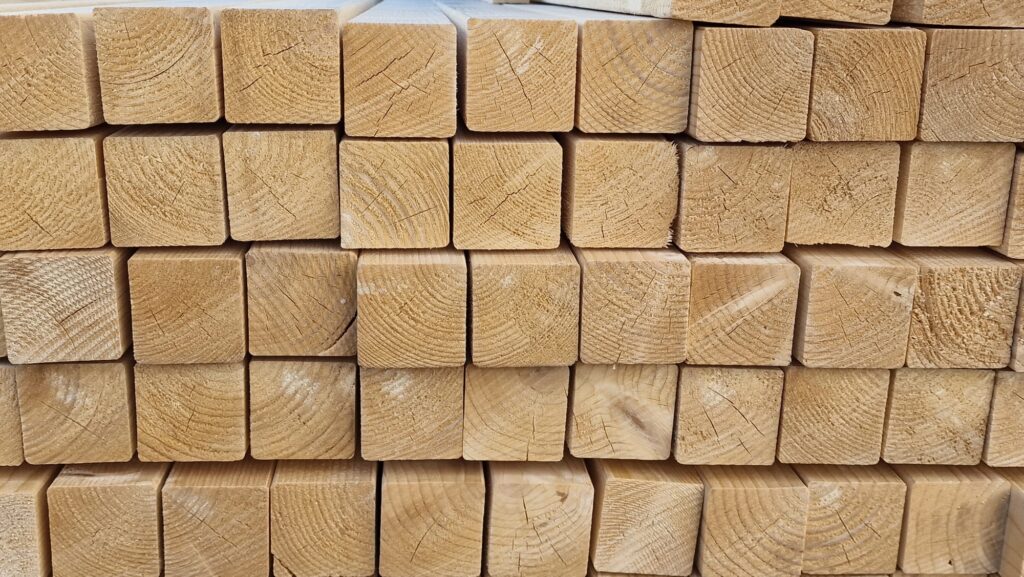 sawn timber